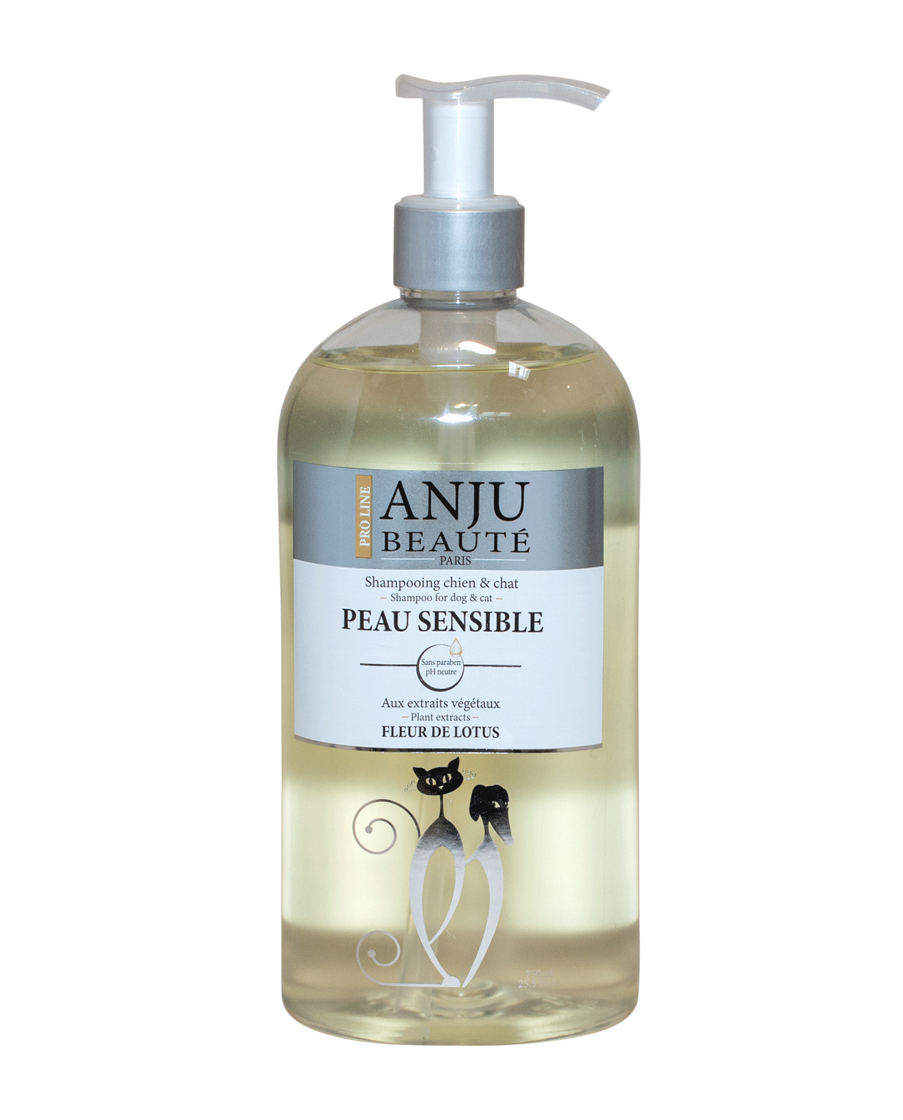 ANJU Classic šampūnas jautriems Sensible su dozatoriumi