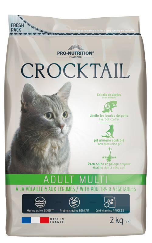 CROCKTAIL Adult Multi su vištiena ir daržovėmis 2kg