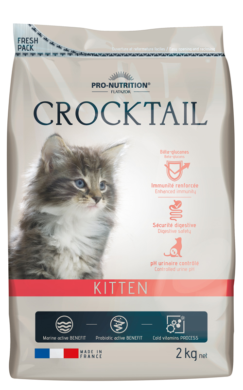 Pro nutrition Pure Life KITTEN Begrūdis maistas jauniems kačiukams (iki 12 mėn.) ir maitinančioms katėms. Su antiena ir sardinių mėsa 2kg