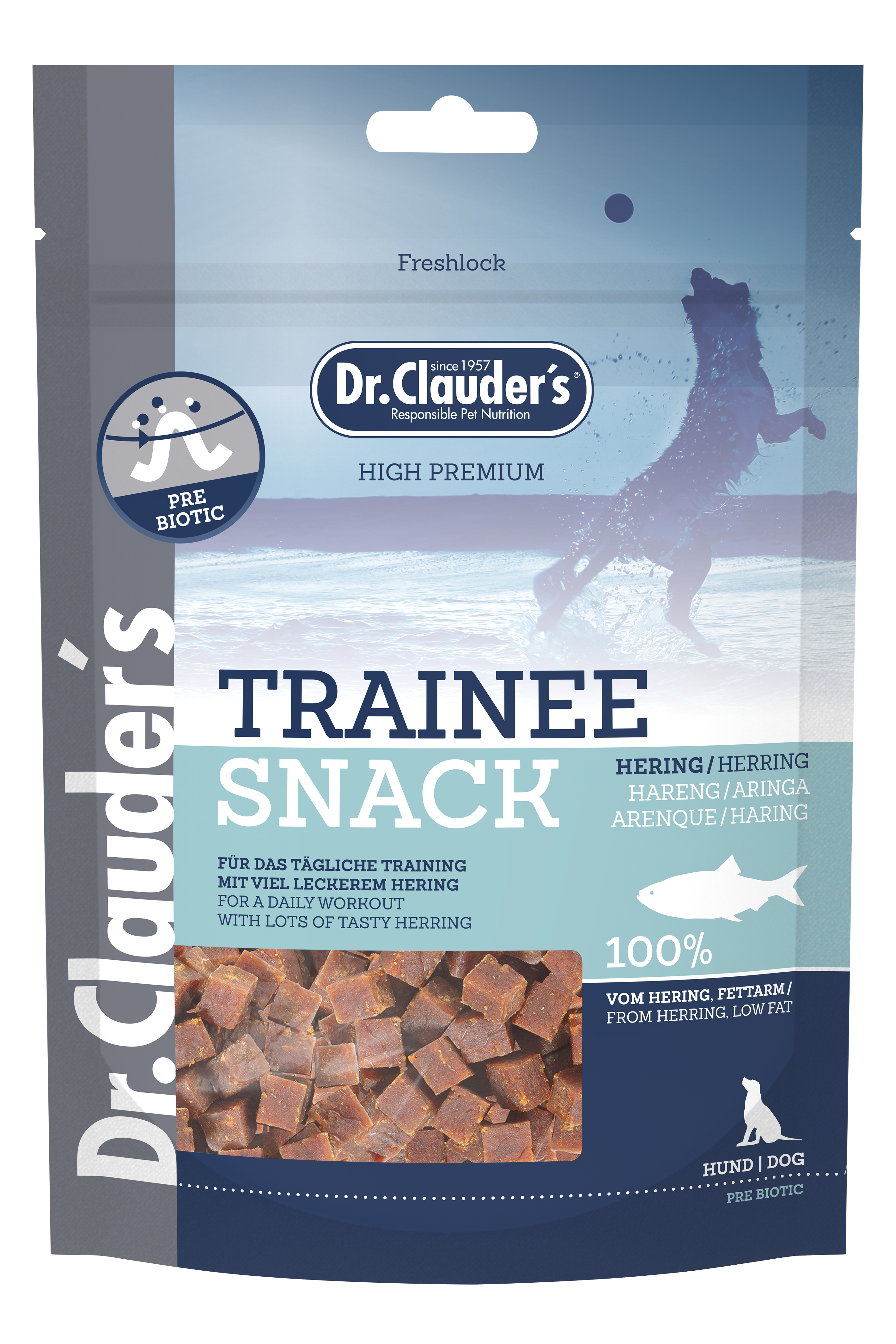 Dr. Clauder’s Trainee Snack šunims su silke 80g