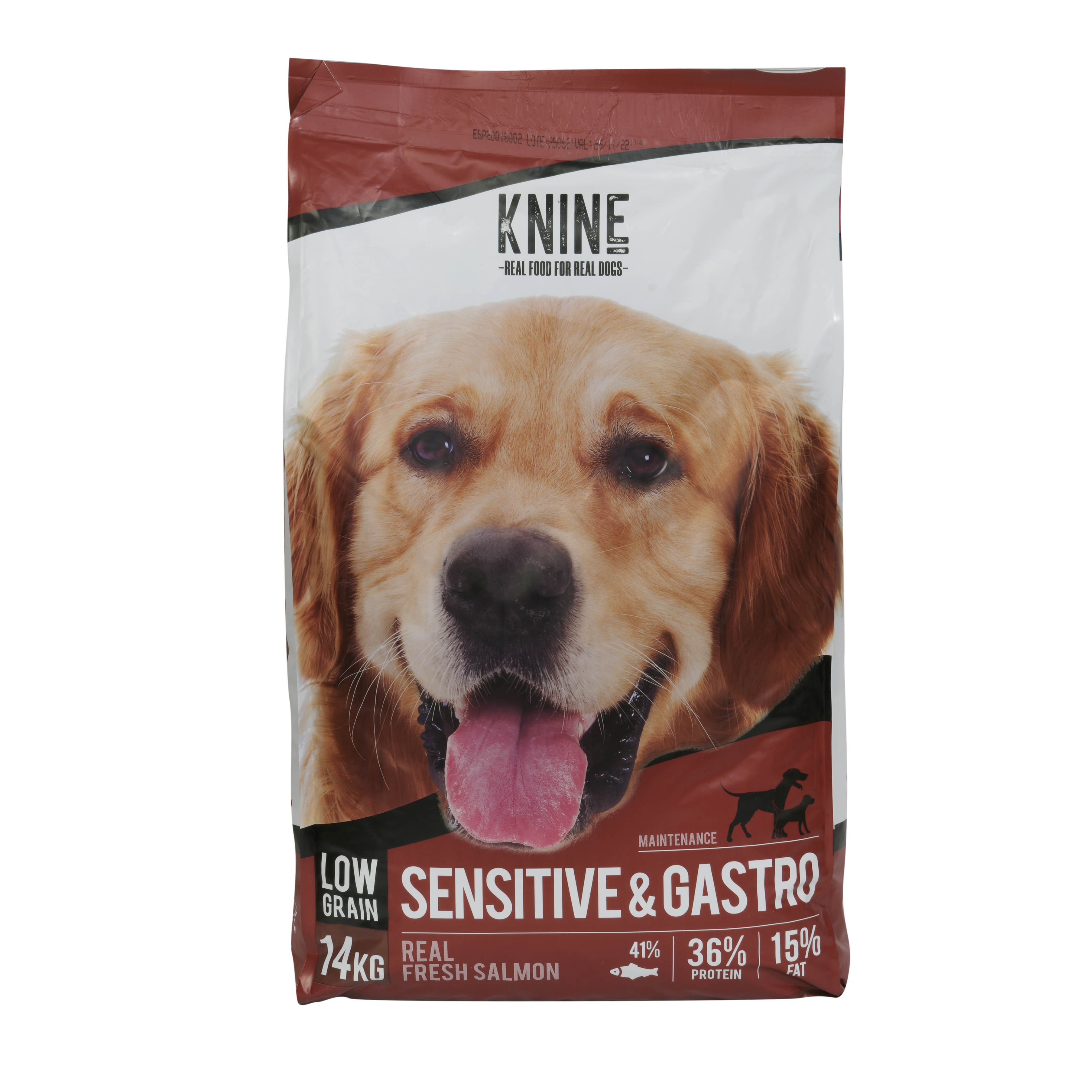 KNINE Sensitive & Gastro 14kg aktyviems šunims