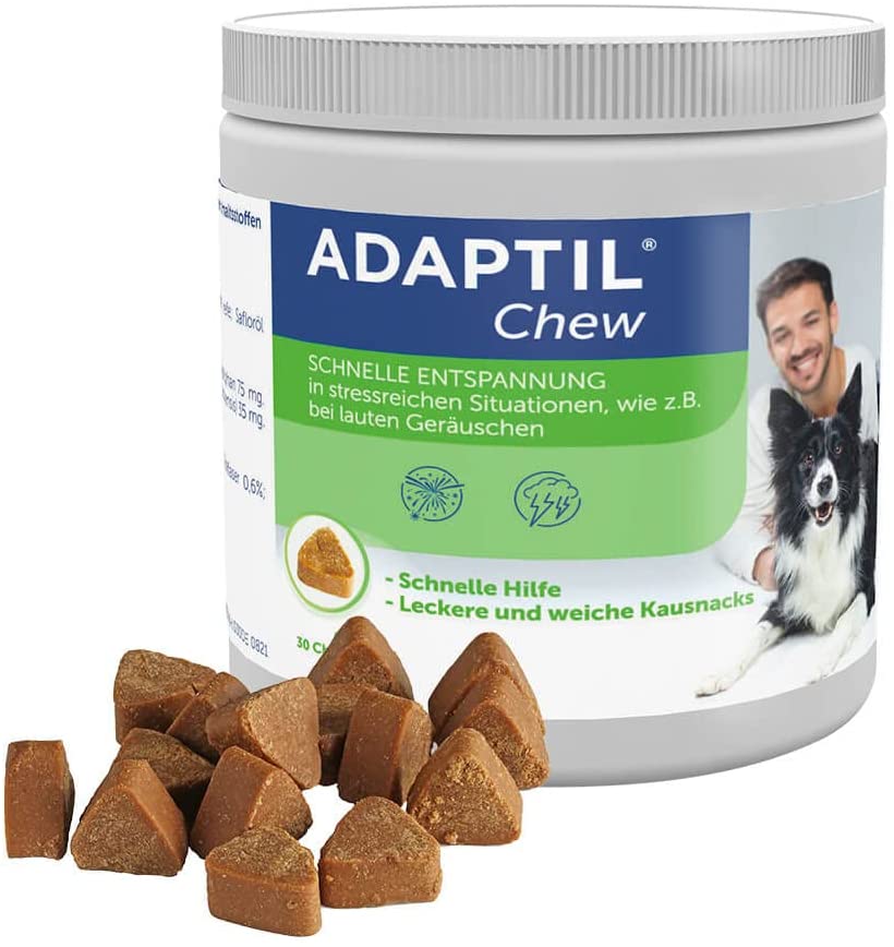 Adaptil Chew - greito veikimo kramtomosios tabletės šunims nuo streso