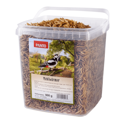 PANTO Mehlwürmer miltiniai kirminai 900 g