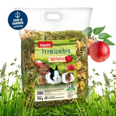 PANTO Apfelwiese šienas su obuoliais 750 g PANTO Apfelwiese šienas su obuoliais 750 g