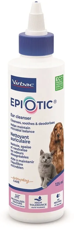 Epiotic ausų valiklis šunims ir katėms 60 ml